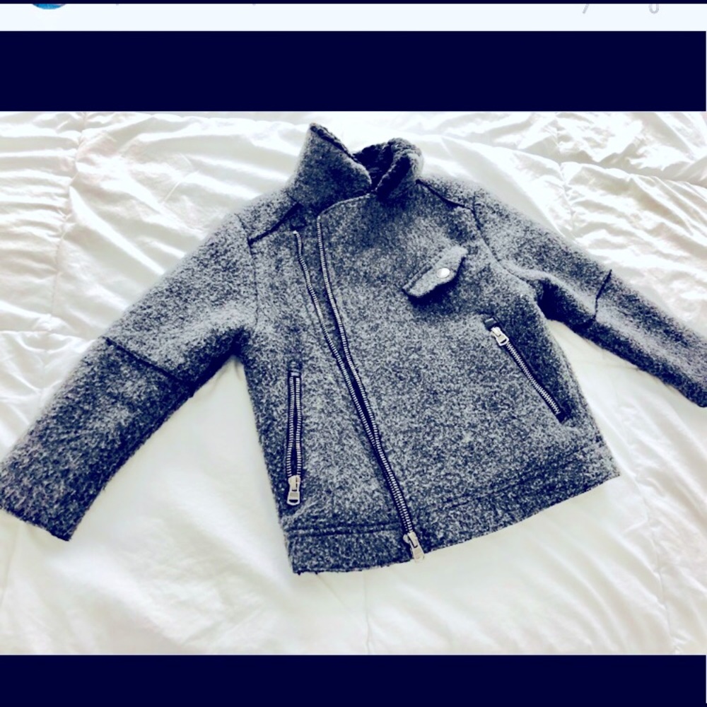 Boys bikers jacket .